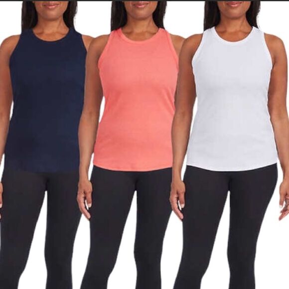 Danskin Ladies' Ribbed Tank, 3-pack - Picture 8 of 8